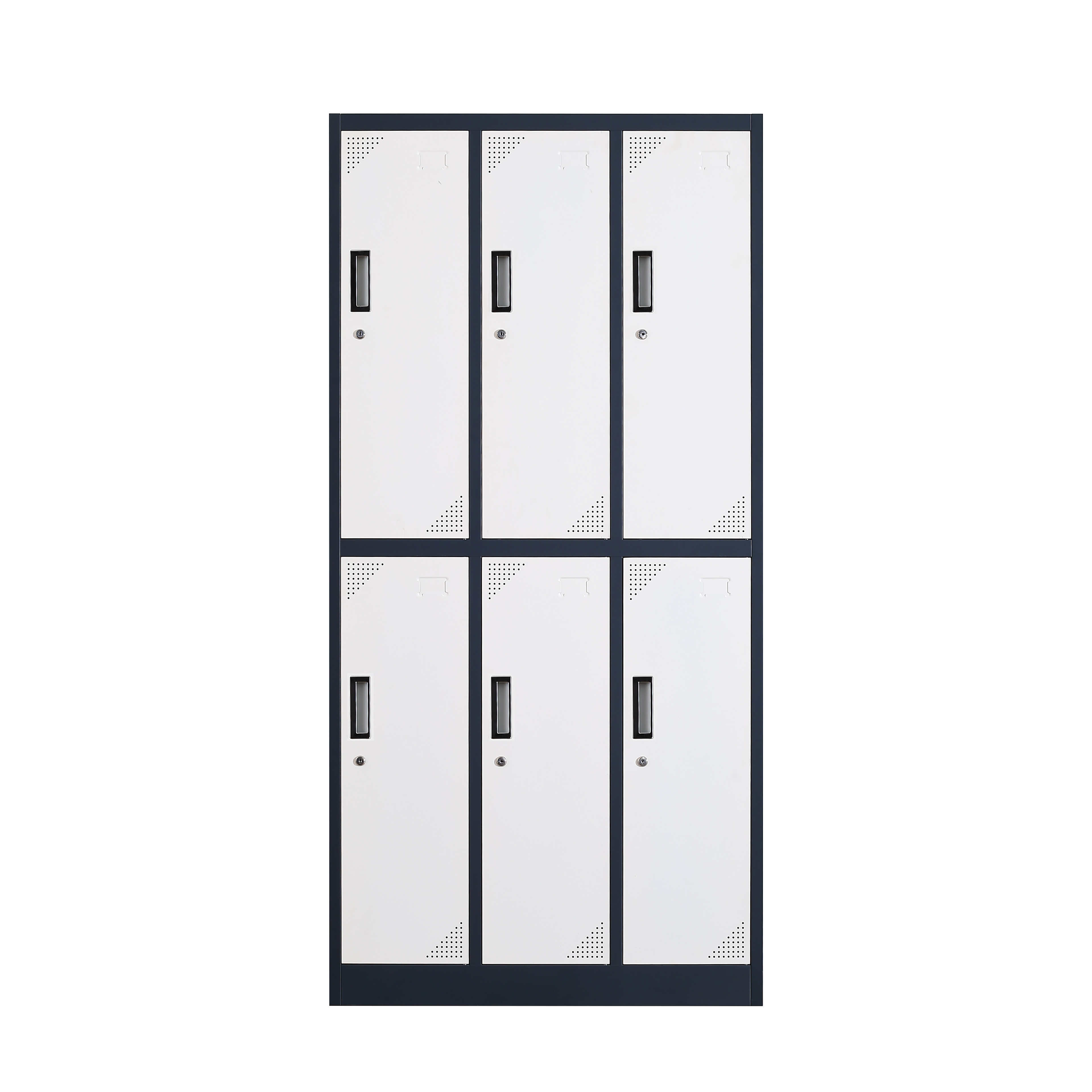 3 Column 6 Door Steel Locker