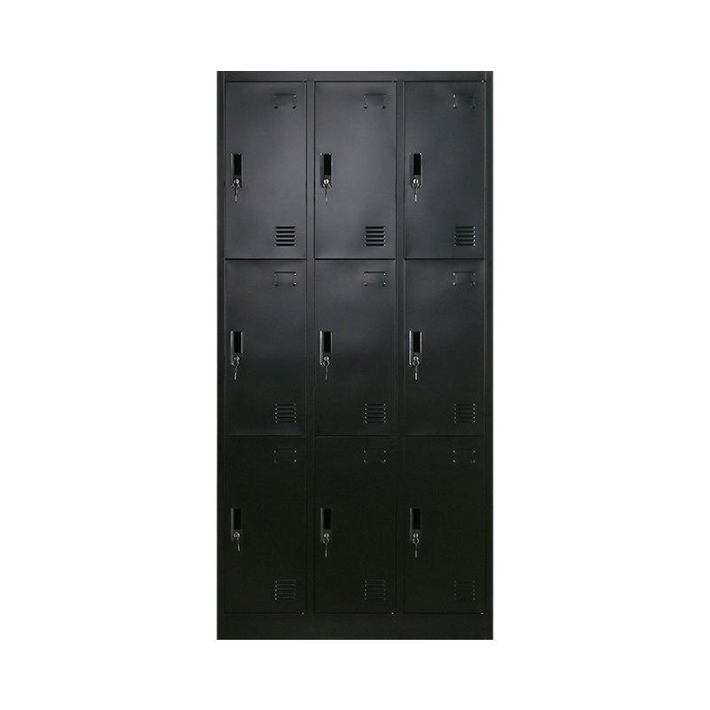 3 Column 9 Door Steel Locker