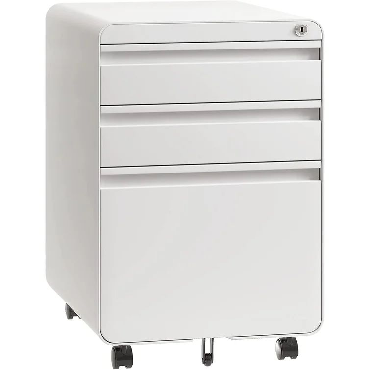 Curve 3 Drawer Mobile Pedestal