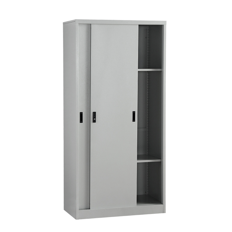 sliding door filing cabinet