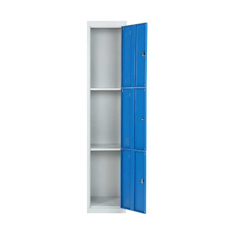 1 Column 3 Door Steel Locker