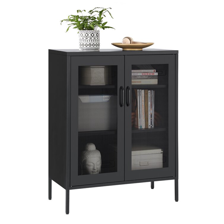 Mesh Door Sideboard Cabinet