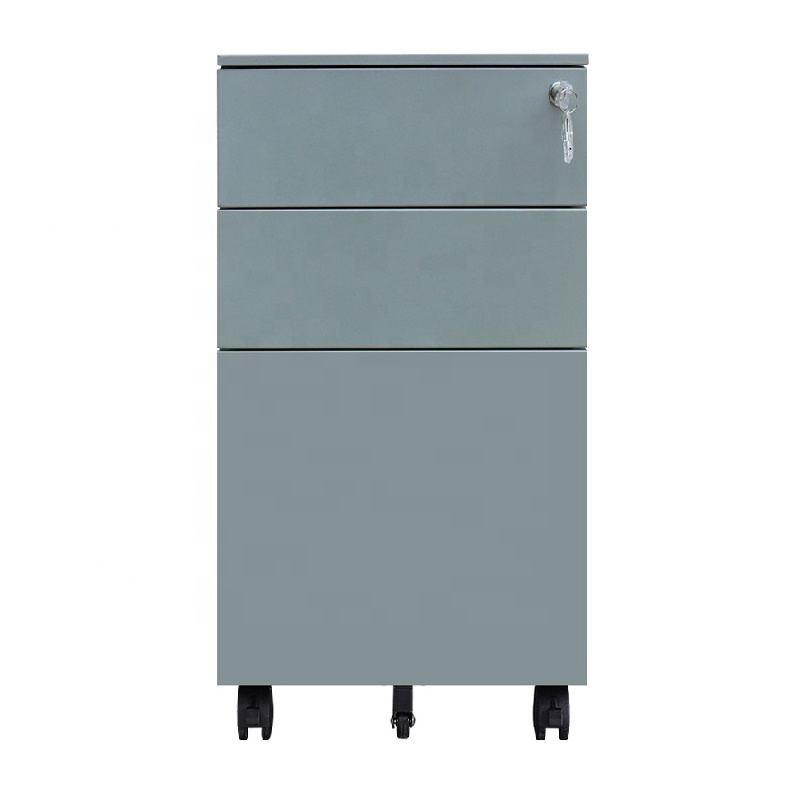 Slim 3 Drawer Mobile Pedestal