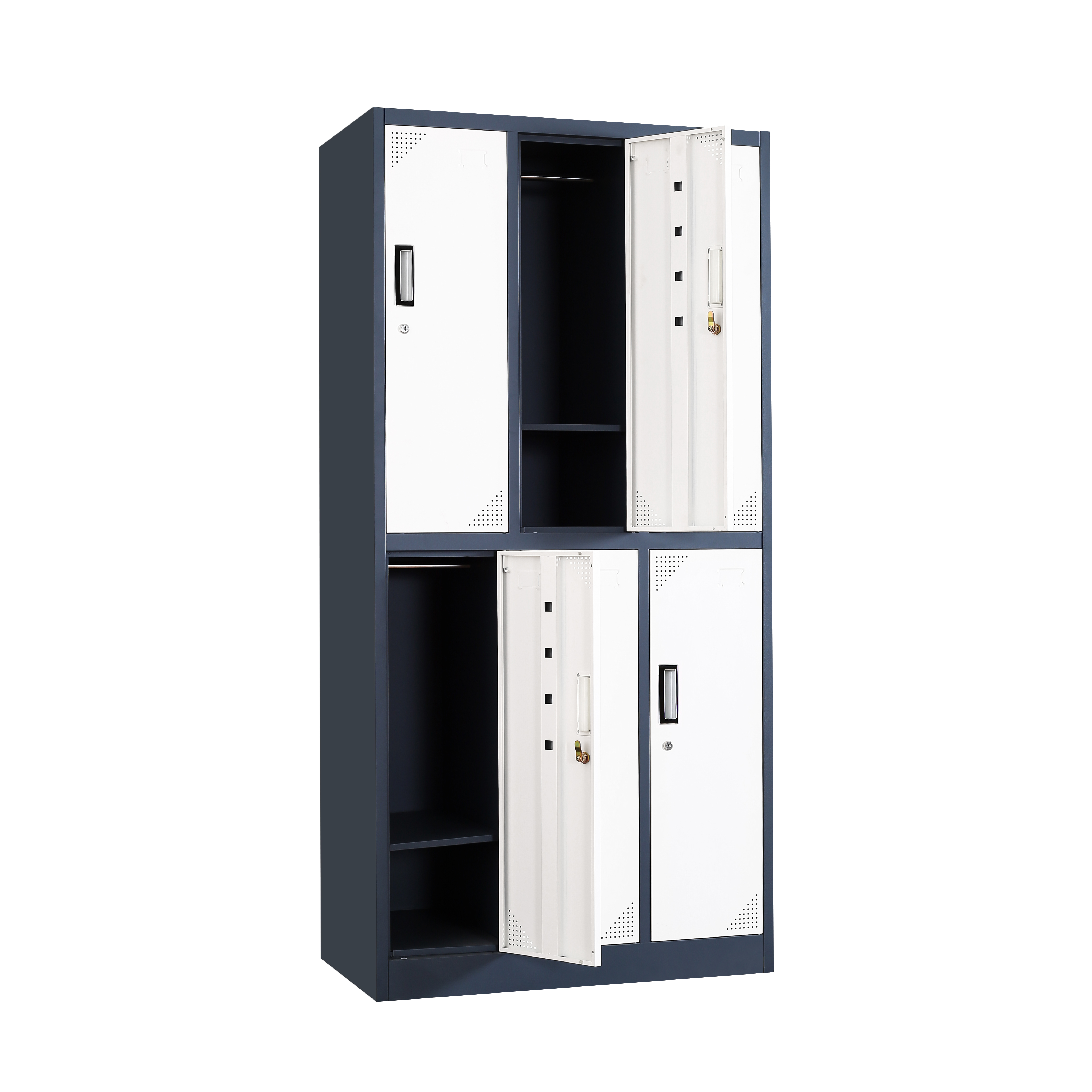 3 Column 6 Door Steel Locker