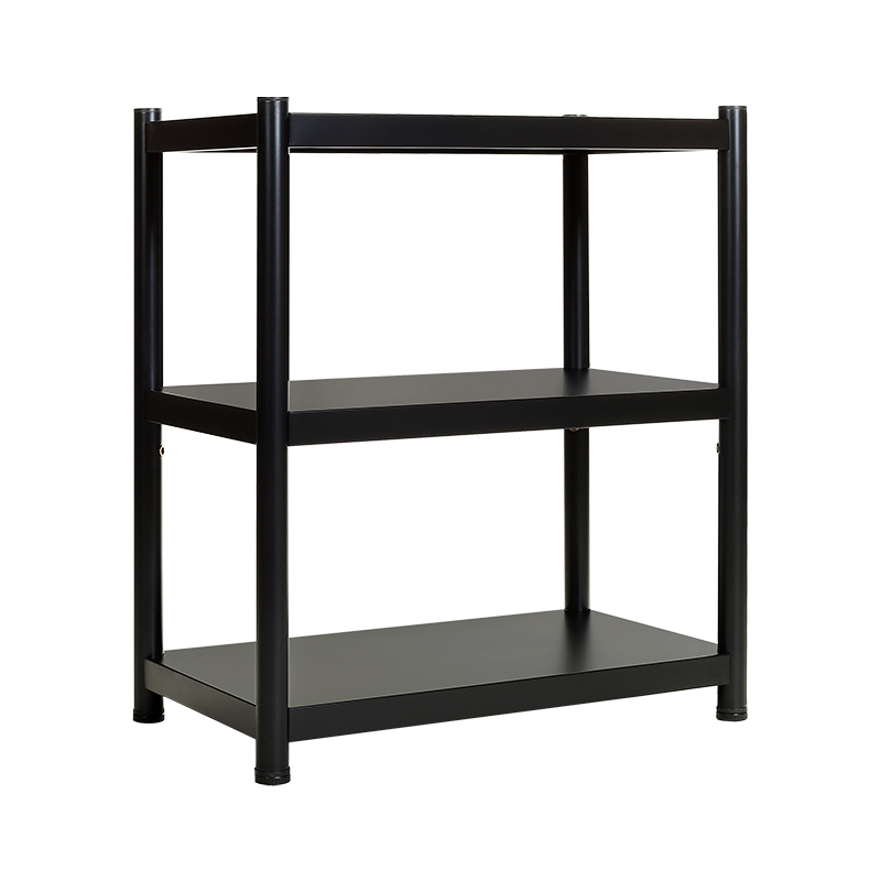 2 Tiers Black Goods Shelf