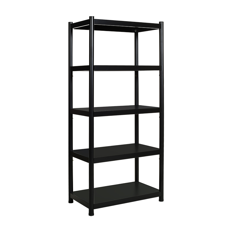 5 Tiers Black Goods Shelf