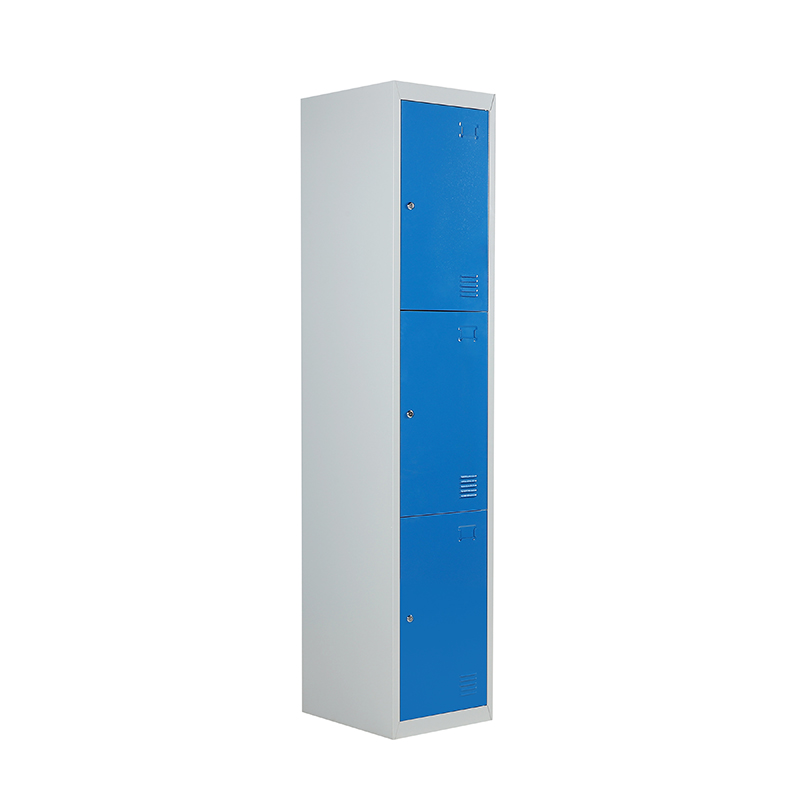 1 Column 3 Door Steel Locker