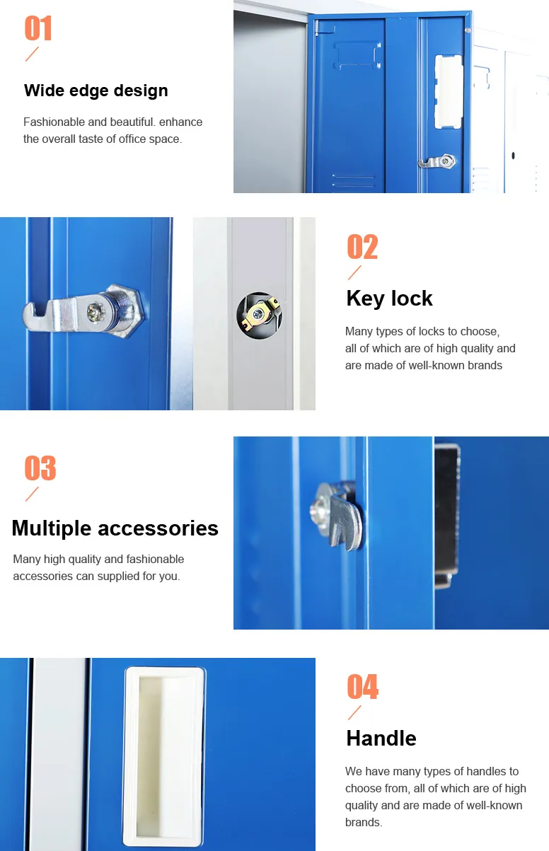 Multi-Column 20 Door Steel Locker